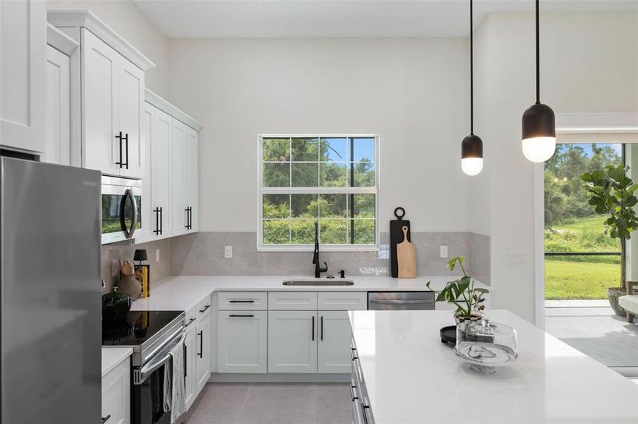 Furnished interior view inside a new home in , North Port (Image 7).
