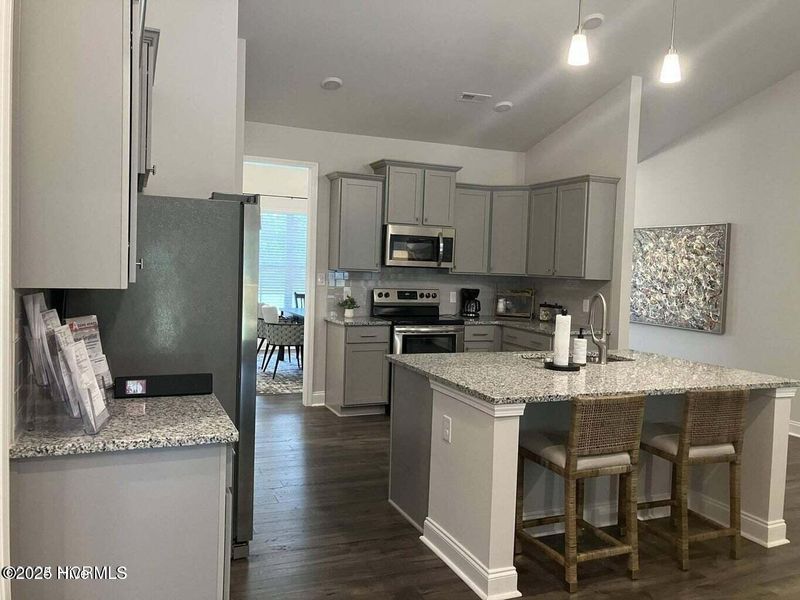 Furnished interior view inside a new home in Fairfield Harbour, New Bern (Image 7).