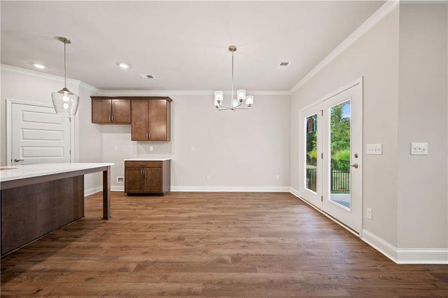 Spacious, unfurnished interior of a new home in Oak Ridge Meadows - Active Adult, Locust Grove (Image 19).