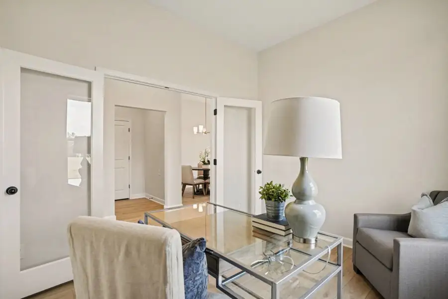 Sample Flex Room photo. Actual structural options and design finishes of home may vary.