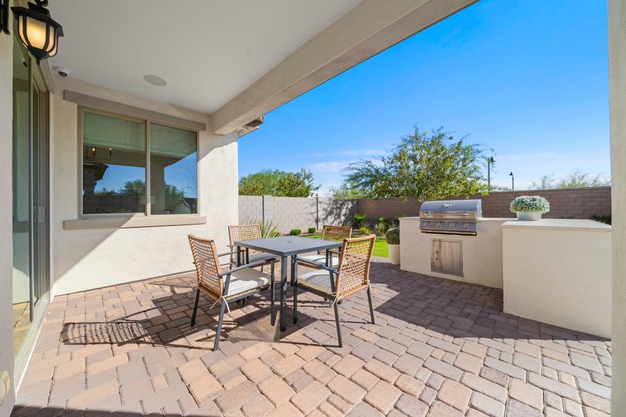 Covered Patio | Brisa | Mira Vista at Victory in Buckeye, AZ by Landsea Homes