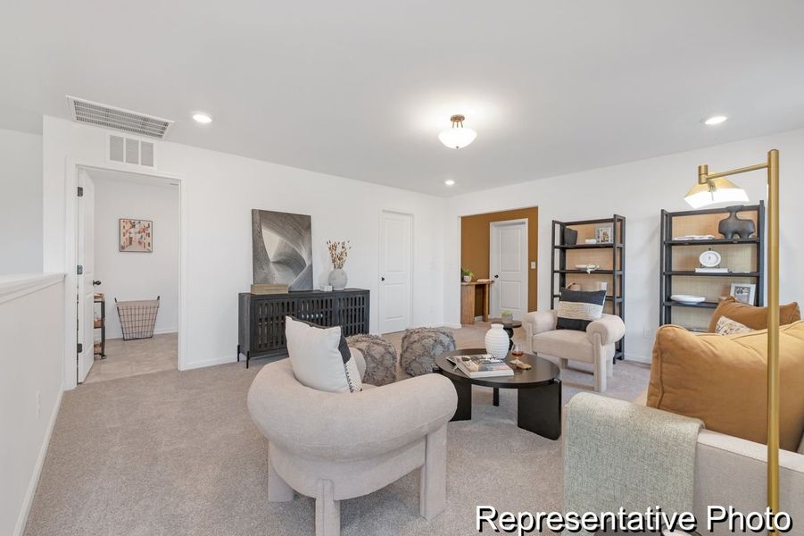 Furnished interior view inside a new home in Autumn Ridge, High Shoals (Image 24).