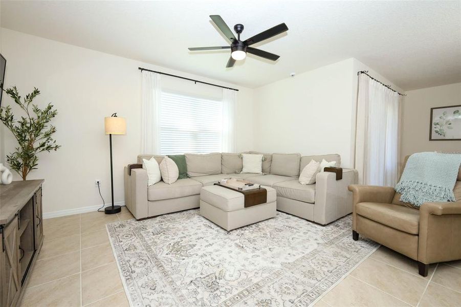 Furnished interior view inside a new home in , Ocoee (Image 17). Furnished interior view inside a new home in , Ocoee (Image 17).