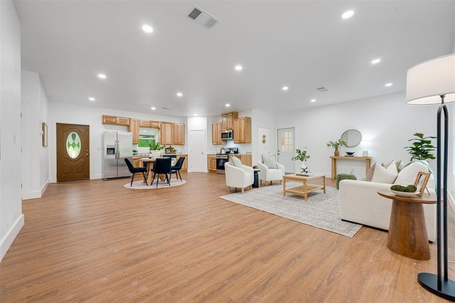 Furnished interior view inside a new home in , Sumner (Image 8).
