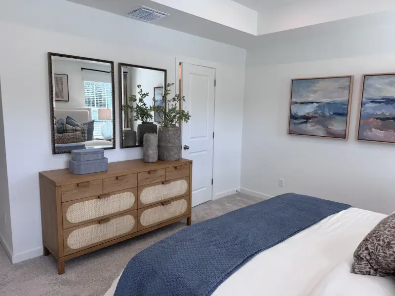 Furnished interior view inside a new home in Whaley Grove Townhomes, St. Cloud (Image 12). Furnished interior view inside a new home in Whaley Grove Townhomes, St. Cloud (Image 12).