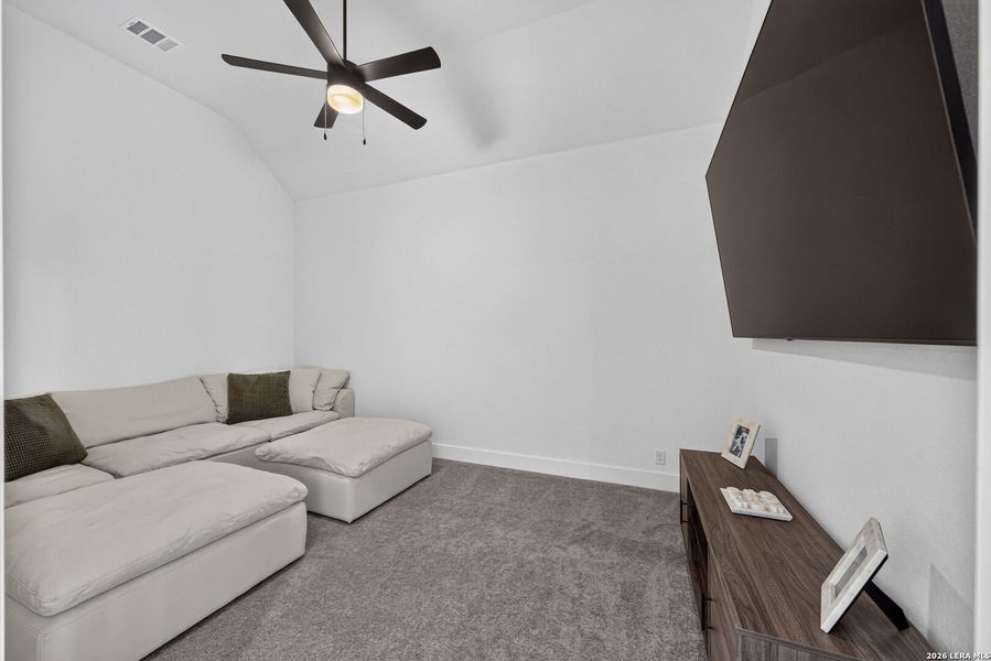 Furnished interior view inside a new home in Veramendi, New Braunfels (Image 10).