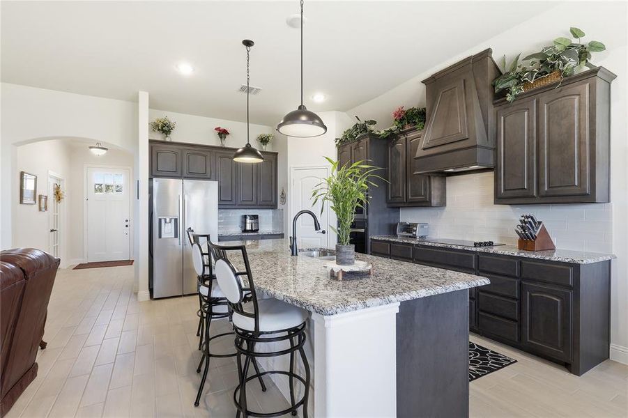 Furnished interior view inside a new home in Oak Hills, Burleson (Image 27).