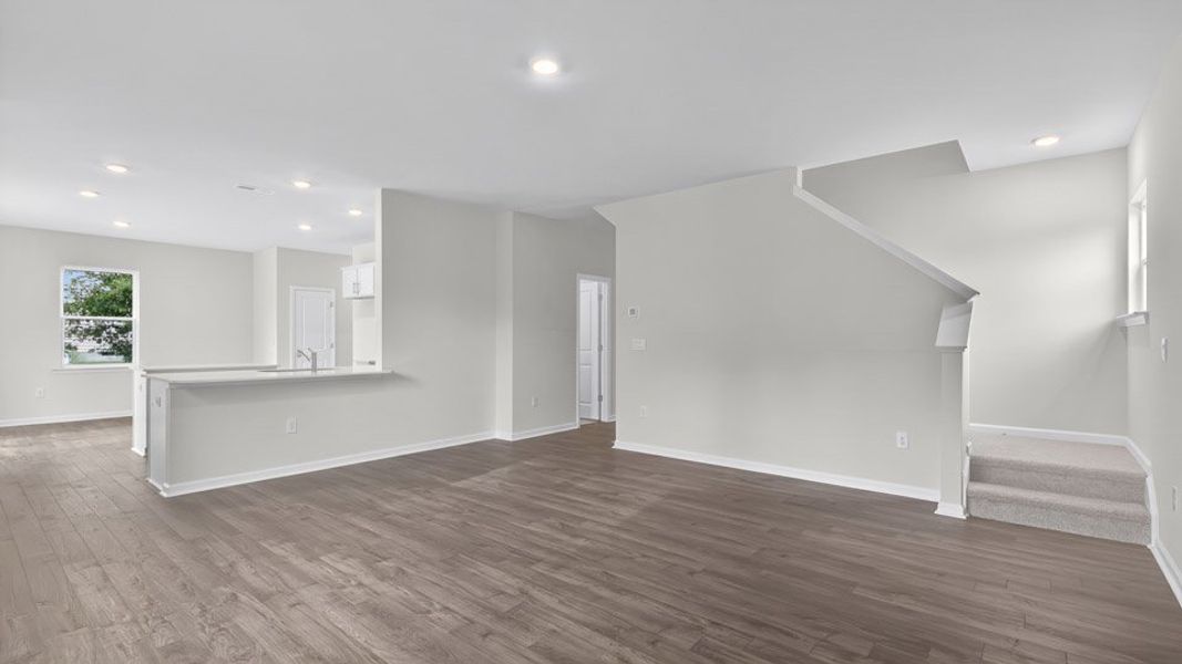 Spacious, unfurnished interior of a new home in Bryson Park, Lexington (Image 16). Spacious, unfurnished interior of a new home in Bryson Park, Lexington (Image 16).