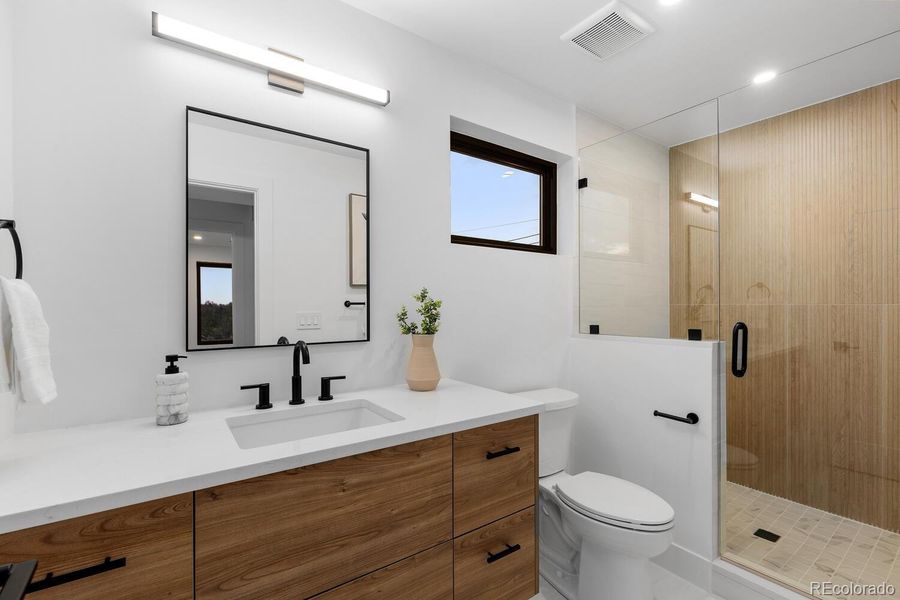 Furnished interior view inside a new home in , Denver (Image 6). Furnished interior view inside a new home in , Denver (Image 6).