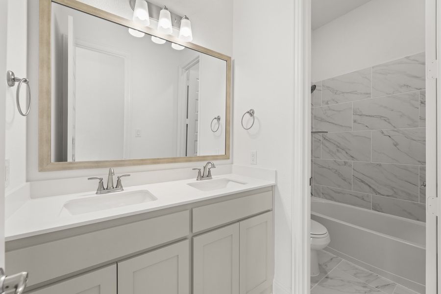 Furnished interior view inside a new home in Nelson Lake Estates, Rockwall (Image 6).