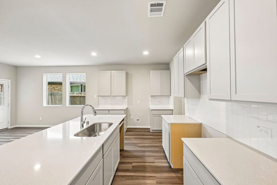 Furnished interior view inside a new home in Sorella, Tomball (Image 6).