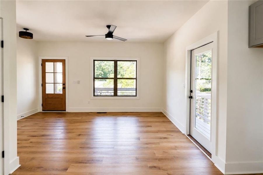 Spacious, unfurnished interior of a new home in , Gainesville (Image 18). Spacious, unfurnished interior of a new home in , Gainesville (Image 18).