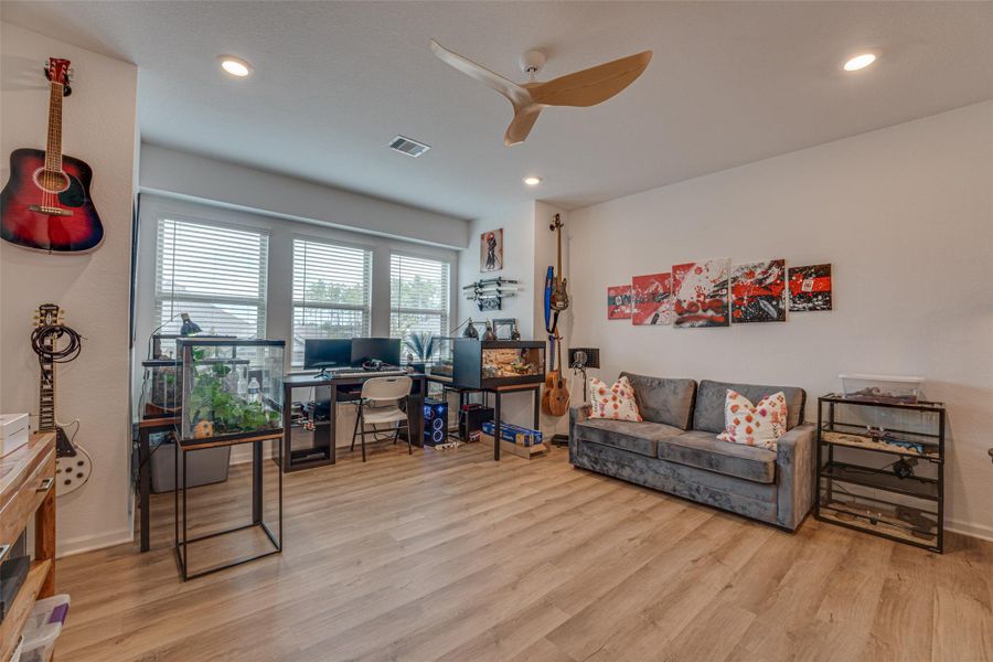 Furnished interior view inside a new home in ARTAVIA: Fairway Collection, Conroe (Image 6).