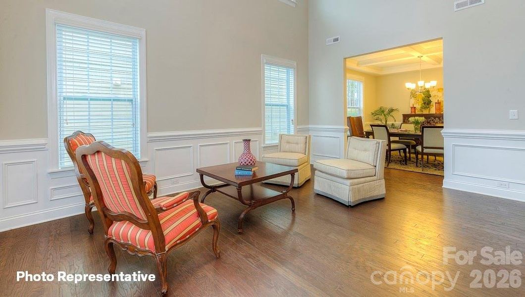 Furnished interior view inside a new home in Sylvan Creek, Denver (Image 15).