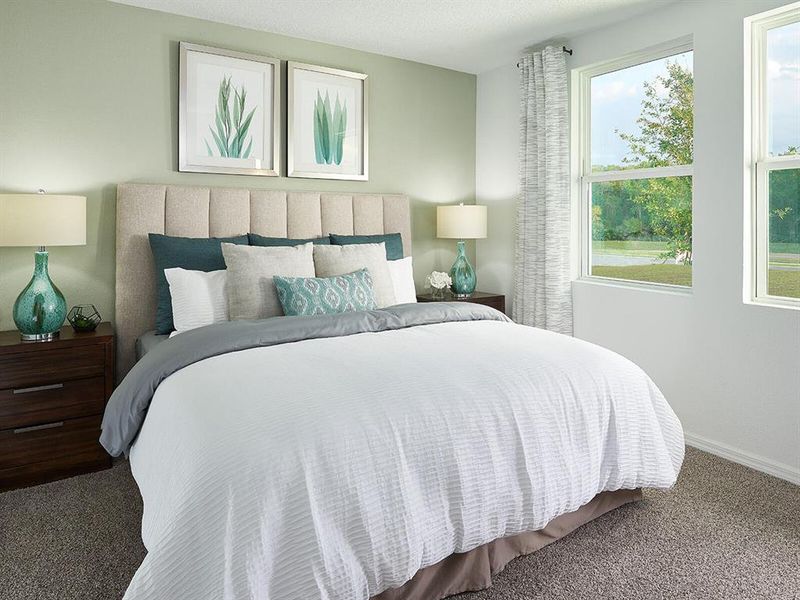 Furnished interior view inside a new home in Meritage Homes at Terra Lago - Premier Series, Indiantown (Image 6).