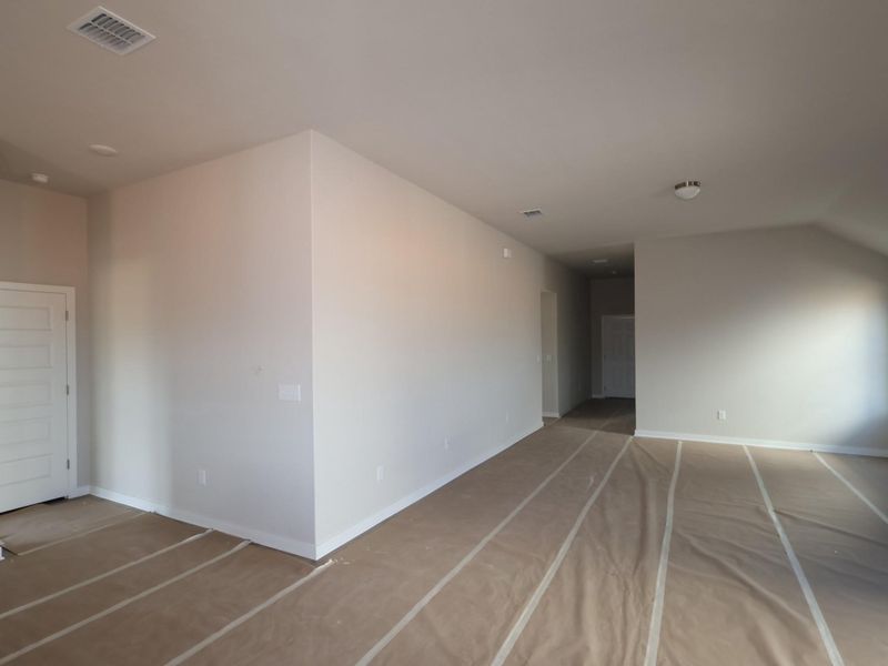 In-progress construction of a new home in Cascades at Onion Creek, Austin, TX (Image 9).