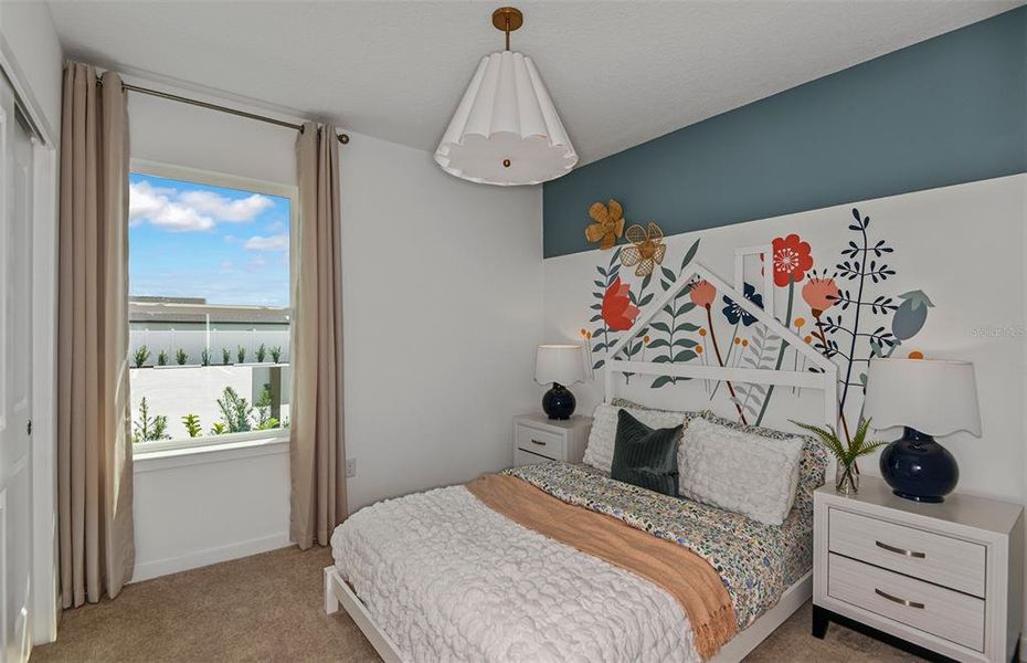 Furnished interior view inside a new home in Hawthorne Ranch, Lakeland (Image 9).