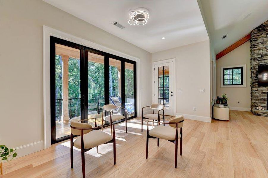 Furnished interior view inside a new home in , Gainesville (Image 5).