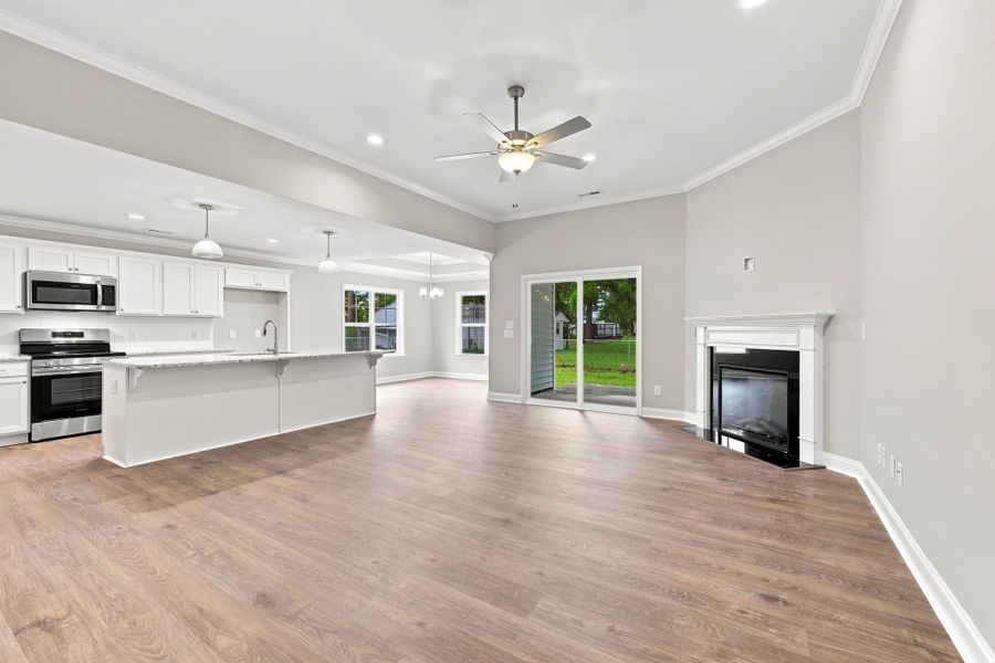 Spacious, unfurnished interior of a new home in Davenport Farms, Winterville (Image 17). Spacious, unfurnished interior of a new home in Davenport Farms, Winterville (Image 17).