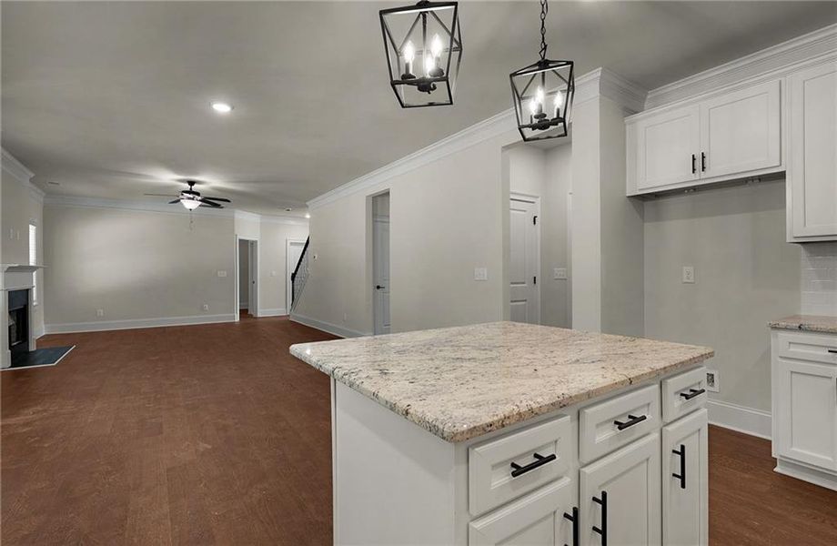 Furnished interior view inside a new home in The Landing at Miller’s Ferry, Adairsville (Image 12). Furnished interior view inside a new home in The Landing at Miller’s Ferry, Adairsville (Image 12).