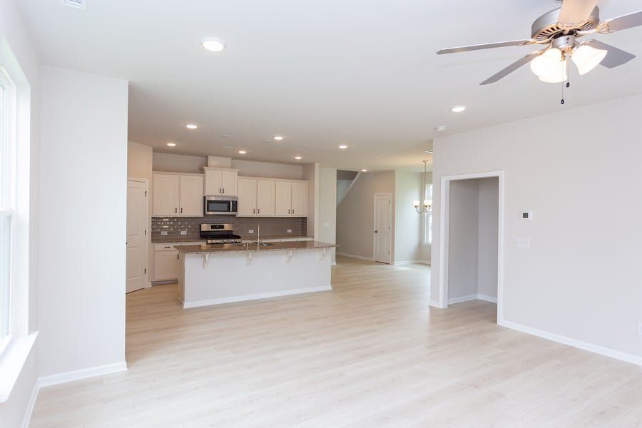 Spacious, unfurnished interior of a new home in Highgate, Clayton (Image 29). Spacious, unfurnished interior of a new home in Highgate, Clayton (Image 29).