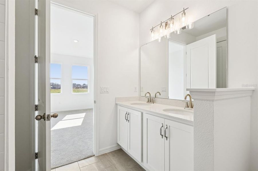 Furnished interior view inside a new home in Tyson Reserve, St. Cloud (Image 8). Furnished interior view inside a new home in Tyson Reserve, St. Cloud (Image 8).