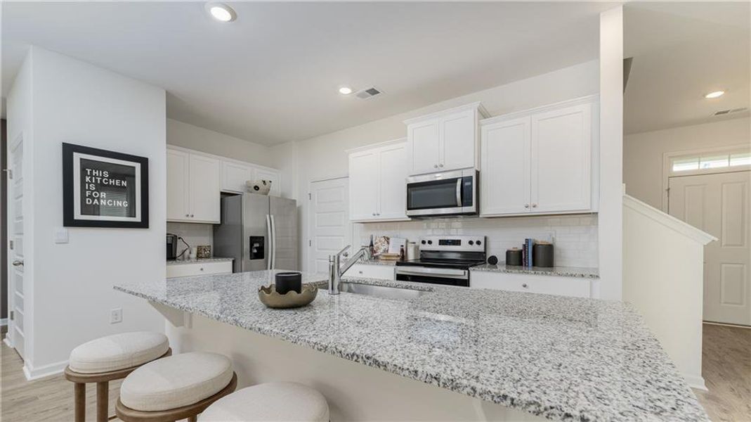 Furnished interior view inside a new home in Sherwood Manor, College Park (Image 5).