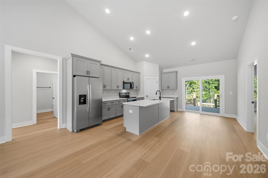 Furnished interior view inside a new home in , Morganton (Image 13).