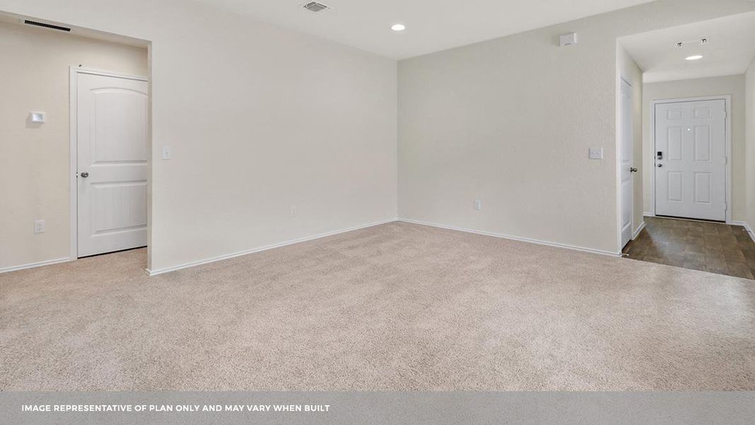 Spacious, unfurnished interior of a new home in Carillon, Manor (Image 12).