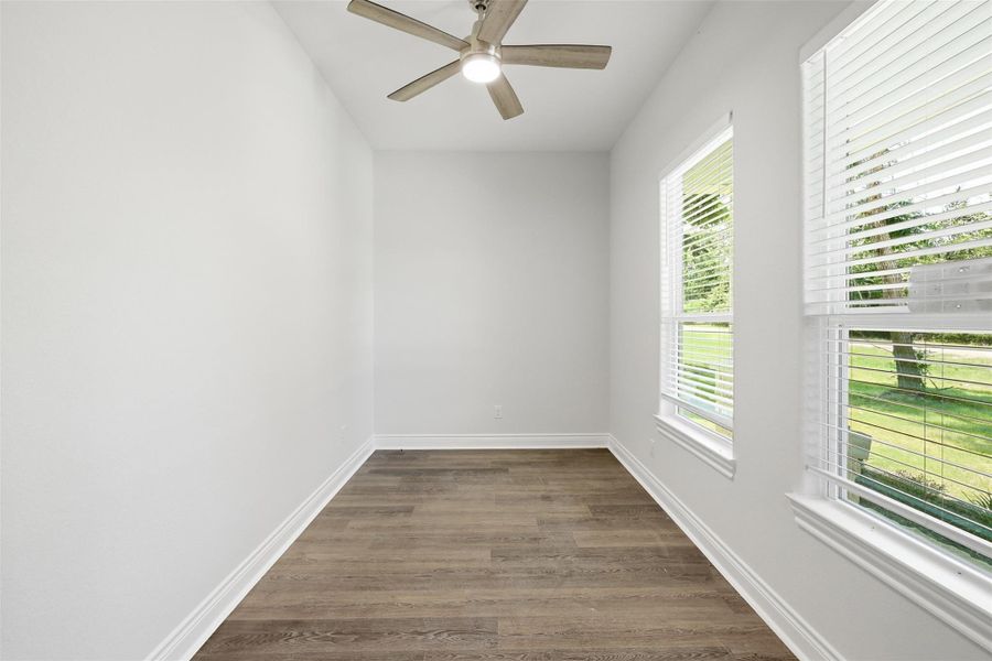 Downstairs -home office