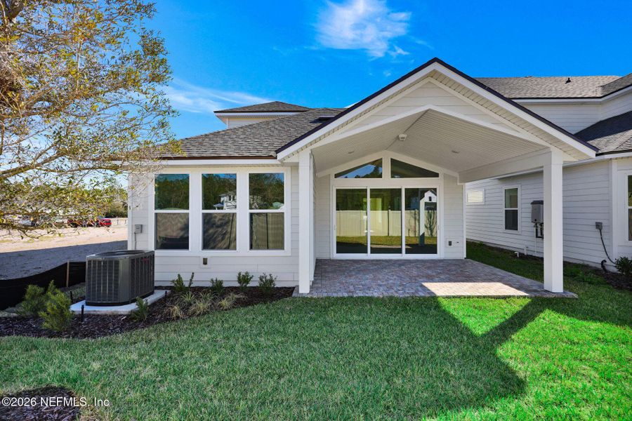 Exterior details and patio area of a home in Seabrook Village at Seabrook, Ponte Vedra (Image 25).