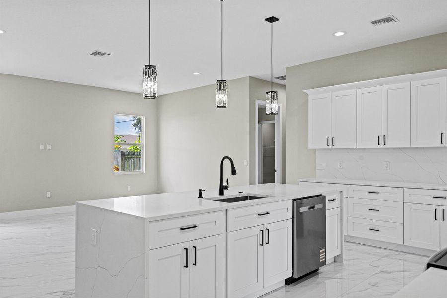 Furnished interior view inside a new home in , Port St. Lucie (Image 5).