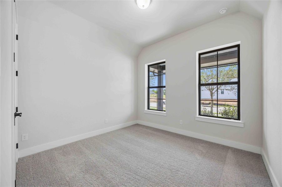 Spacious, unfurnished interior of a new home in Ellwood, Iowa Colony (Image 19). Spacious, unfurnished interior of a new home in Ellwood, Iowa Colony (Image 19).