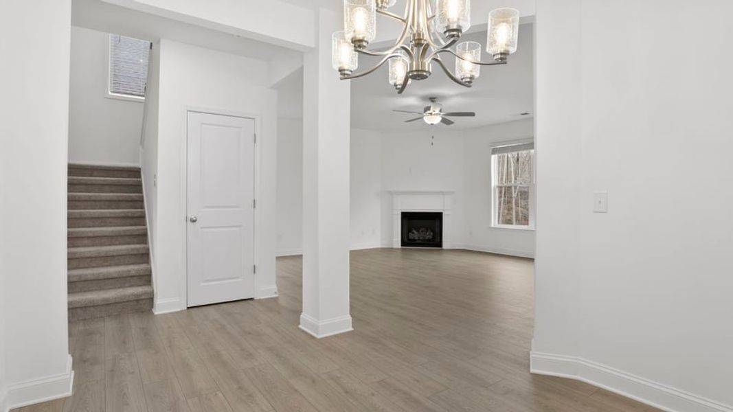 Spacious, unfurnished interior of a new home in Briargate, Fountain Inn (Image 17).