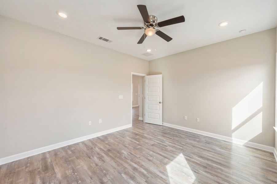 Representative unfurnished interior of a home built from the Adeline by CJL Homes in Oak Hollow, Crestview (Image 22).