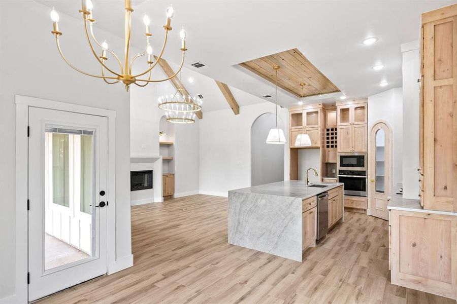 Furnished interior view inside a new home in , Fort Worth (Image 5).
