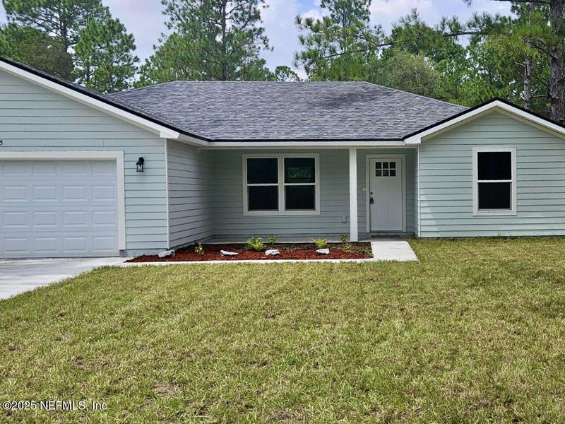 Front exterior of a new home in , Hastings, FL, highlighting curb appeal (Image 18). Front exterior of a new home in , Hastings, FL, highlighting curb appeal (Image 18).