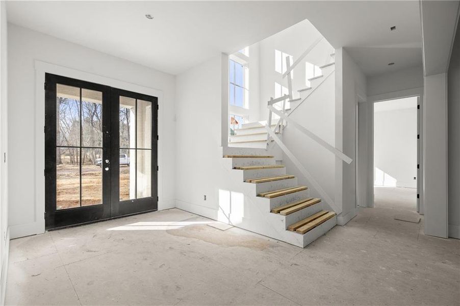 In-progress construction of a new home in , Canton, GA (Image 17).