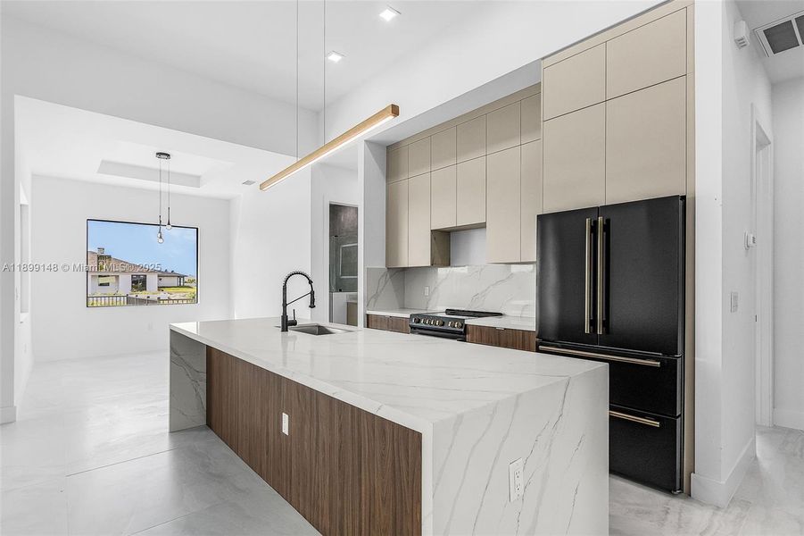 Furnished interior view inside a new home in , Cape Coral (Image 3). Furnished interior view inside a new home in , Cape Coral (Image 3).