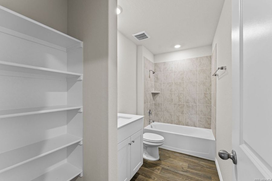 Furnished interior view inside a new home in Laurel Vistas, San Antonio (Image 8).