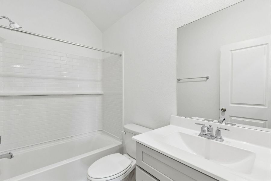 Furnished interior view inside a new home in Windcress, Cove (Image 14).