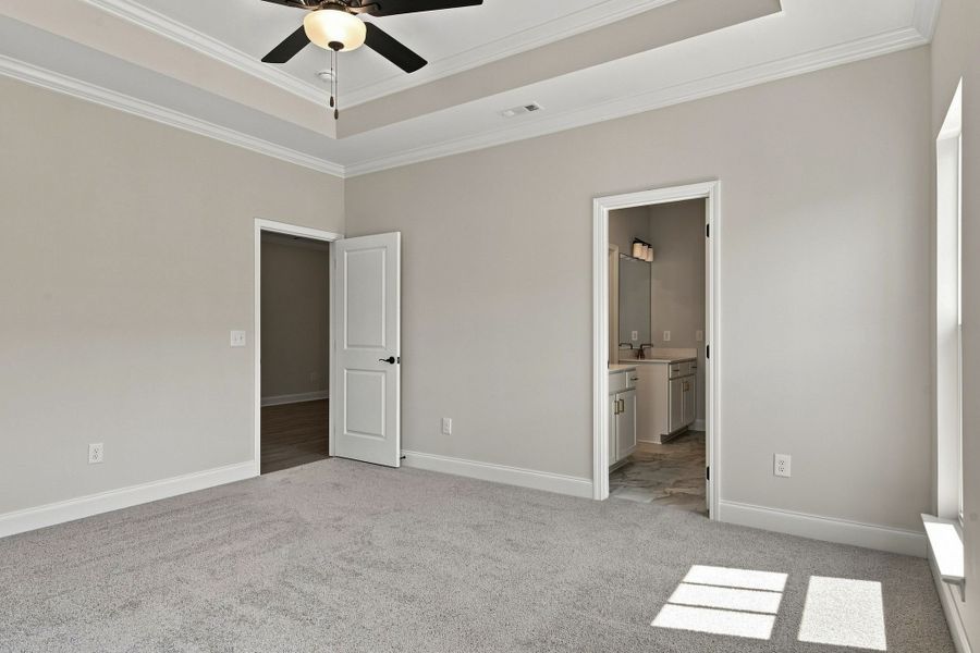 Spacious, unfurnished interior of a new home in Carothers Farms, Nolensville (Image 22).
