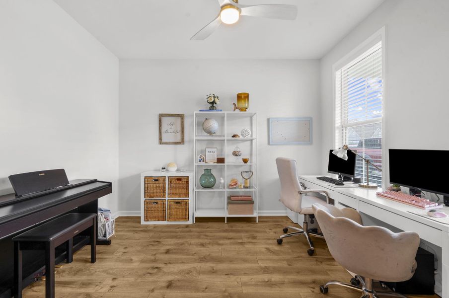 Furnished interior view inside a new home in High Point at Foxbank, Moncks Corner (Image 6).