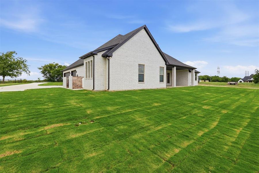 Exterior details and patio area of a home in , Godley (Image 23). Exterior details and patio area of a home in , Godley (Image 23).