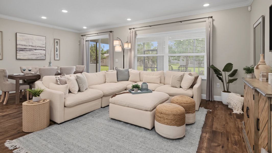 Representative furnished interior of a home built from the Wilmington by Maronda Homes in Eagle Crest, Grant-Valkaria (Image 28). Representative furnished interior of a home built from the Wilmington by Maronda Homes in Eagle Crest, Grant-Valkaria (Image 28).