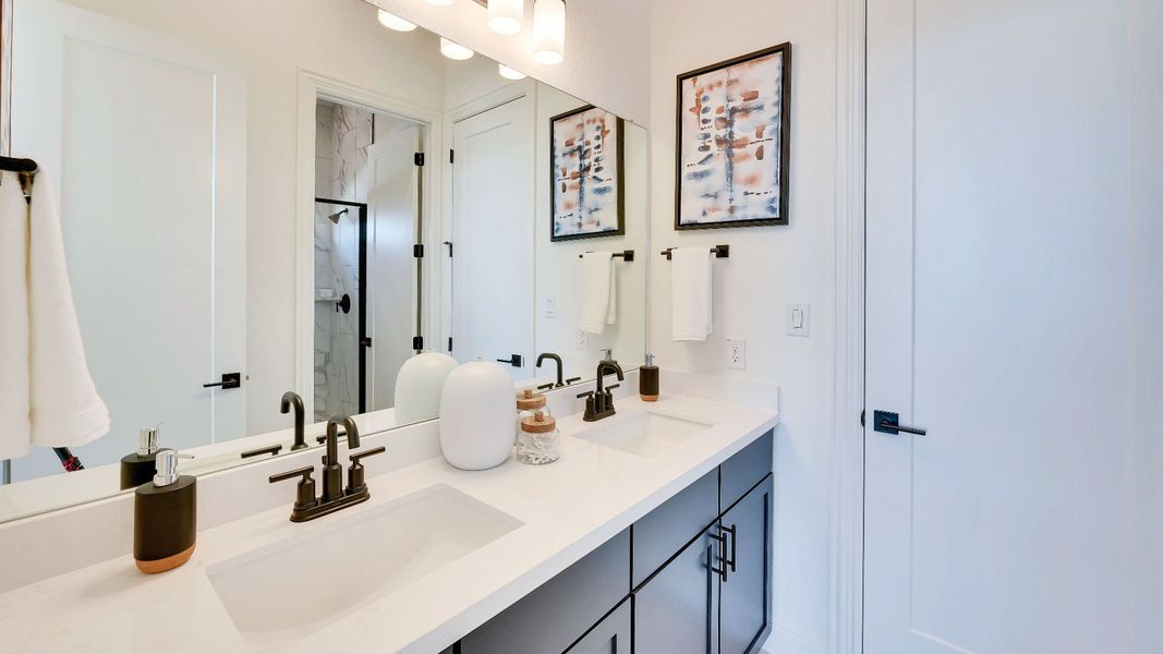 Representative furnished interior of a home built from the Willow by DRB Homes in Carillon, Manor (Image 16). Representative furnished interior of a home built from the Willow by DRB Homes in Carillon, Manor (Image 16).