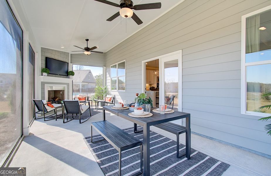 Furnished interior view inside a new home in Summerlin, Winder (Image 67). Furnished interior view inside a new home in Summerlin, Winder (Image 67).