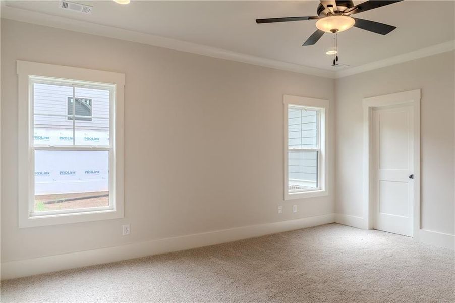 Spacious, unfurnished interior of a new home in Riverwalk, Monroe (Image 24). Spacious, unfurnished interior of a new home in Riverwalk, Monroe (Image 24).