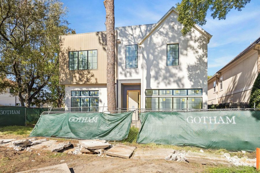 In-progress construction of a new home in , West University Place, TX (Image 15).
