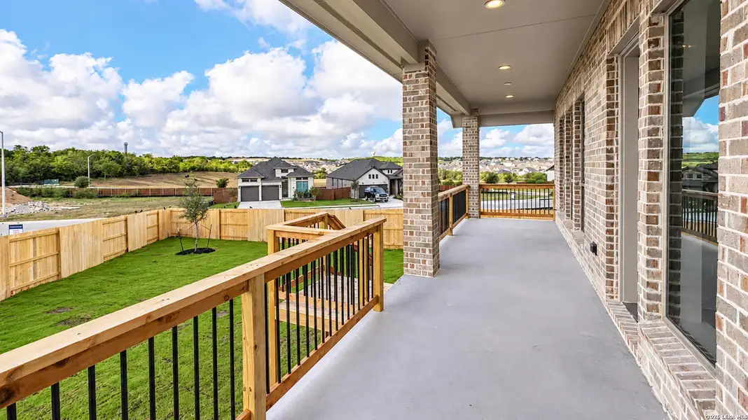 Exterior details and patio area of a home in Homestead, Schertz (Image 4). Exterior details and patio area of a home in Homestead, Schertz (Image 4).